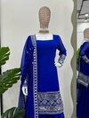 Rtc 5662 Faux Gorgette Top Sharara With Dupatta Wholesale Suppliers In Mumbai